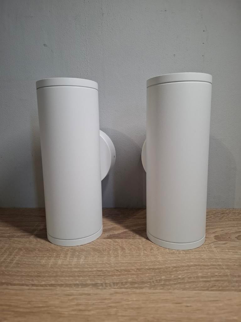 Set van 2 Opple LED wandlampen, wit, up/down, 4000K, Minder dan 50 watt, Nieuw, Ophalen of Verzenden, Netvoeding