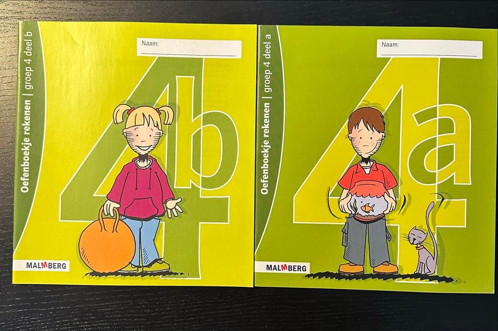 Oefenboekje rekenen groep 4 deel a en b, Ophalen of Verzenden, Nieuw, Overige niveaus, Overige vakken