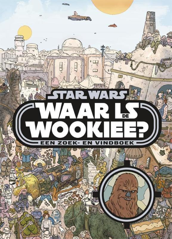 Star Wars - Waar is de Wookiee? - Een zoek- en vindboek, Ophalen of Verzenden, Zo goed als nieuw, Boek of Poster