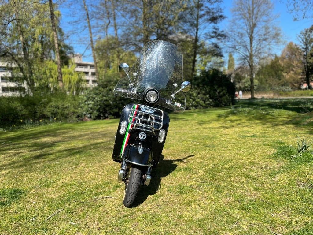 Scooter Blauwe Kentekenplaat | VOM Rome 50cc, Ophalen, Zo goed als nieuw, Overige typen, Overige merken