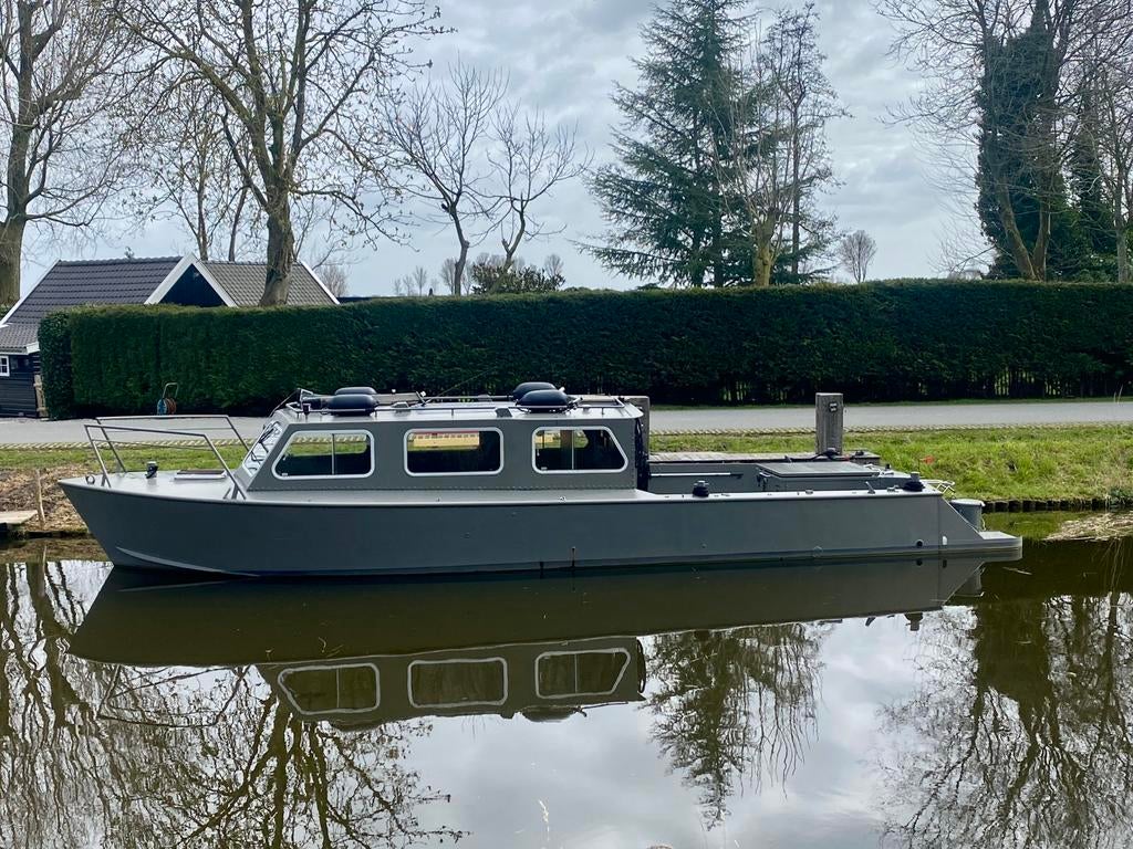 Patrouilleboot kruiser (2024 Gerenoveerd) - DAF 575 - 11.20m, Watersport en Boten, Ophalen, Staal, Diesel, Zo goed als nieuw