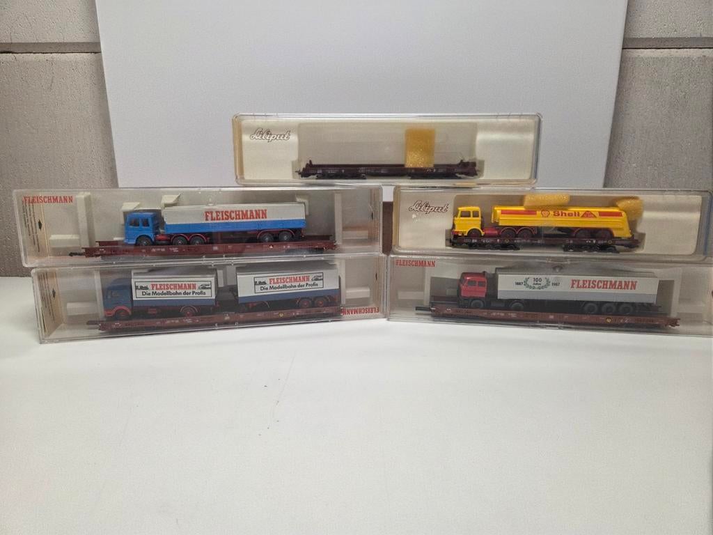 Fleischmann Liliput modellen, Hobby en Vrije tijd, Modeltreinen | N-Spoor, Gelijkstroom, Fleischmann, Wagon, Ophalen of Verzenden