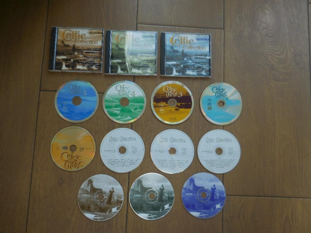 3 x Celtic collection in box.Celtic, overig zonder box., 6 singles of meer, Ophalen of Verzenden, Zo goed als nieuw, Overige genres