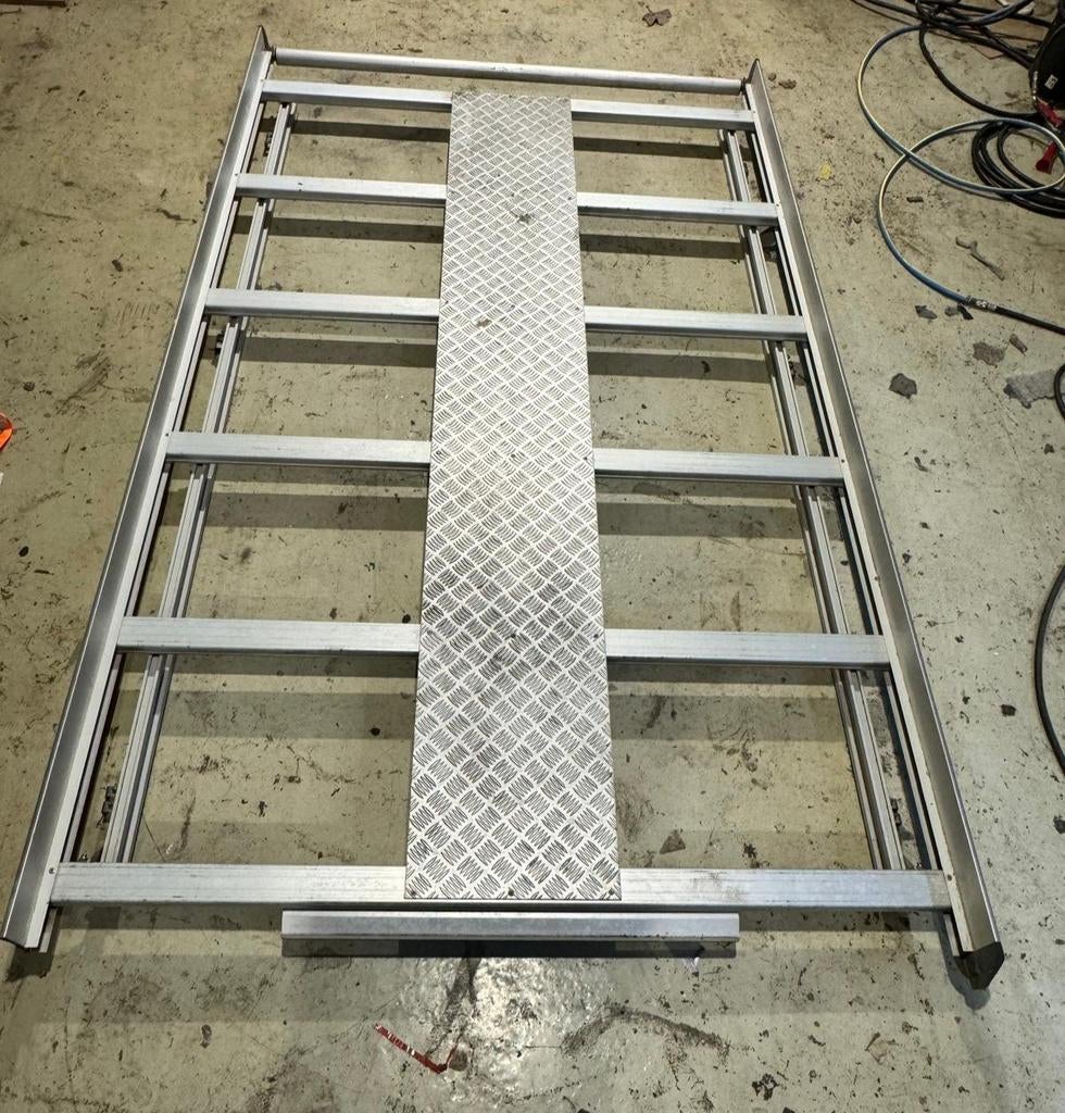 Aluminium imperiaal voor bestelwagen, Ophalen, Gebruikt