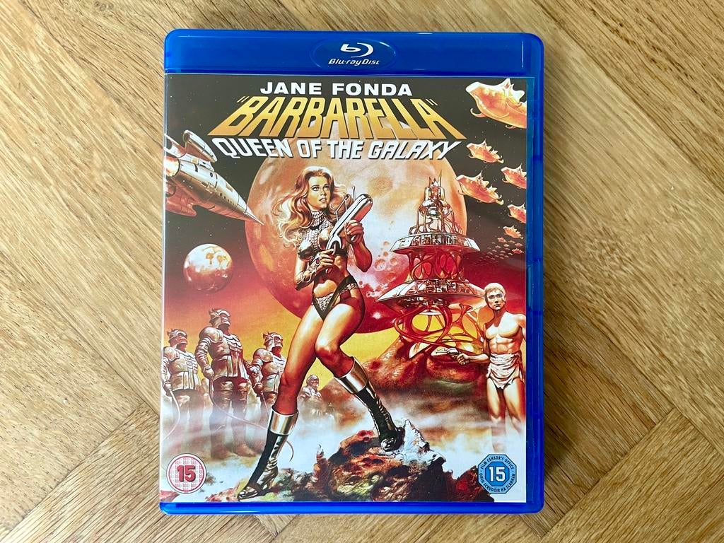 Barbarella (1968) op Blu-ray (krasvrij, met ENG), Ophalen of Verzenden, Zo goed als nieuw, Science Fiction en Fantasy
