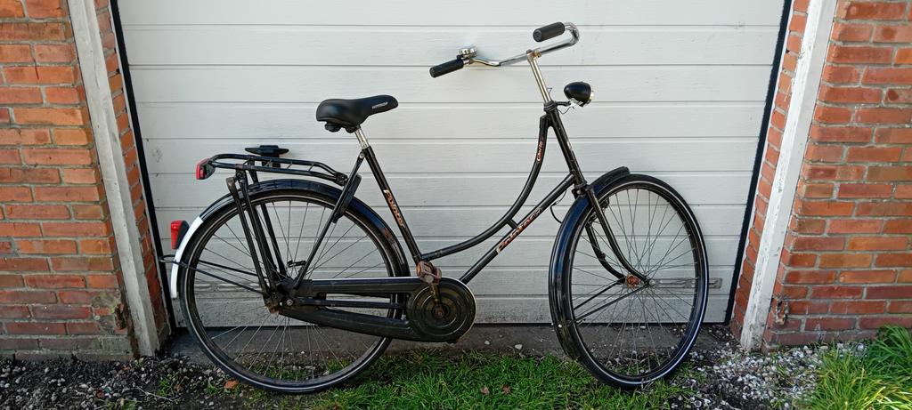 Zwarte Pointer damesfiets, Fietsen en Brommers, Fietsen | Dames | Damesfietsen, 53 tot 56 cm, Ophalen, Gebruikt, Overige merken