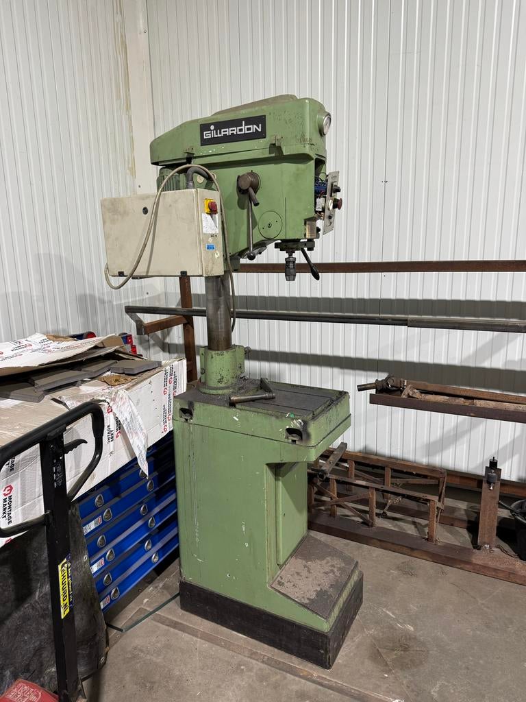 Robuuste Gillardon Kolomboormachine - Type GT 20, Ophalen, Gebruikt, 600 watt of meer, Kolomboormachine