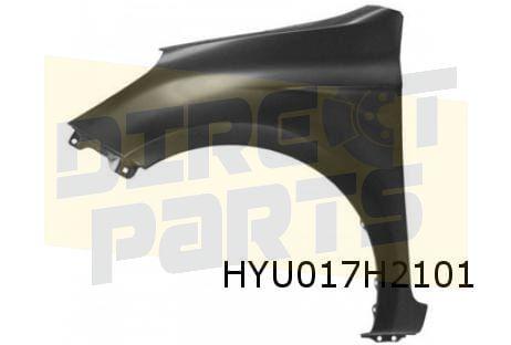 Hyundai	i20 1/09-6/12 voorscherm Links (zonder gat voor zijk, Auto-onderdelen, Carrosserie en Plaatwerk, -, Verzenden, -, Nieuw