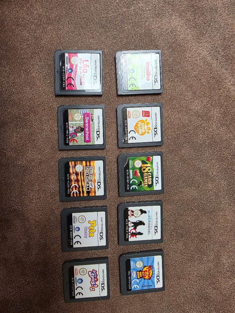 Nintendo DS spellen bundel – diverse games goed werkend, Spelcomputers en Games, Overige genres, 1 speler, Ophalen of Verzenden