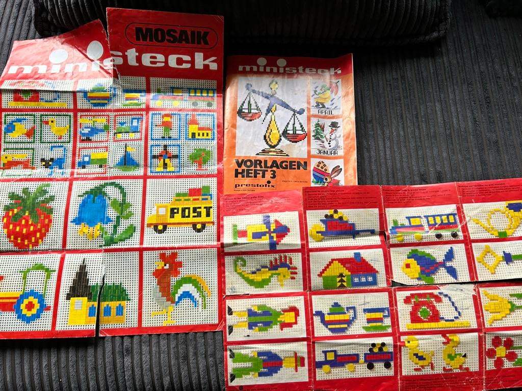 Oude voorbeelden Ministeck, Ophalen of Verzenden, Gebruikt