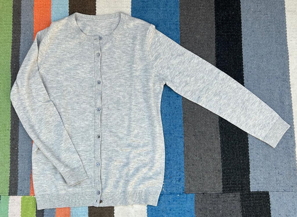 vest heerlijk zacht,lichtgrijs, Ophalen of Verzenden, Zo goed als nieuw, Maat 38/40 (M), Grijs