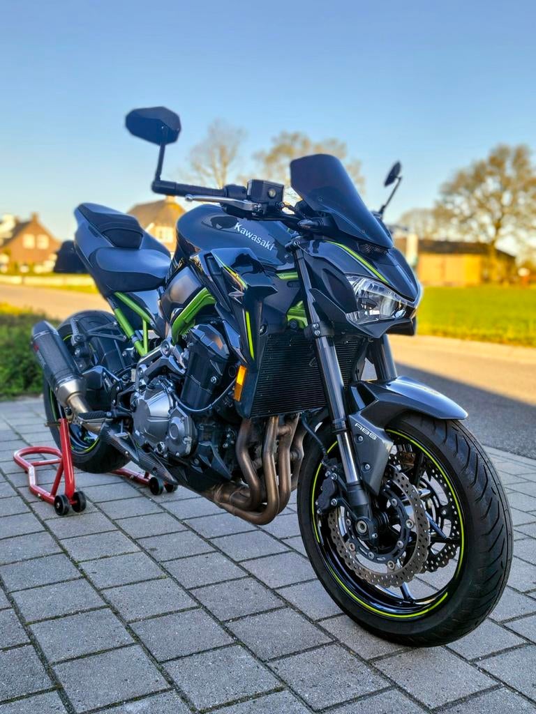 Kawasaki z900 2017 ABS performance pakket naked bike, Motoren, Occasion, 4 cilinders, Motorrijbewijs A, Bedrijf