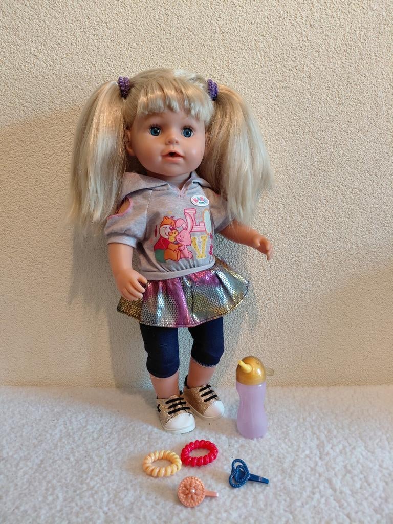 Mooie Baby Born Grote Zus Pop 🌺 van Zapf Creation, Kinderen en Baby's, Speelgoed | Poppen, Ophalen of Verzenden, Zo goed als nieuw