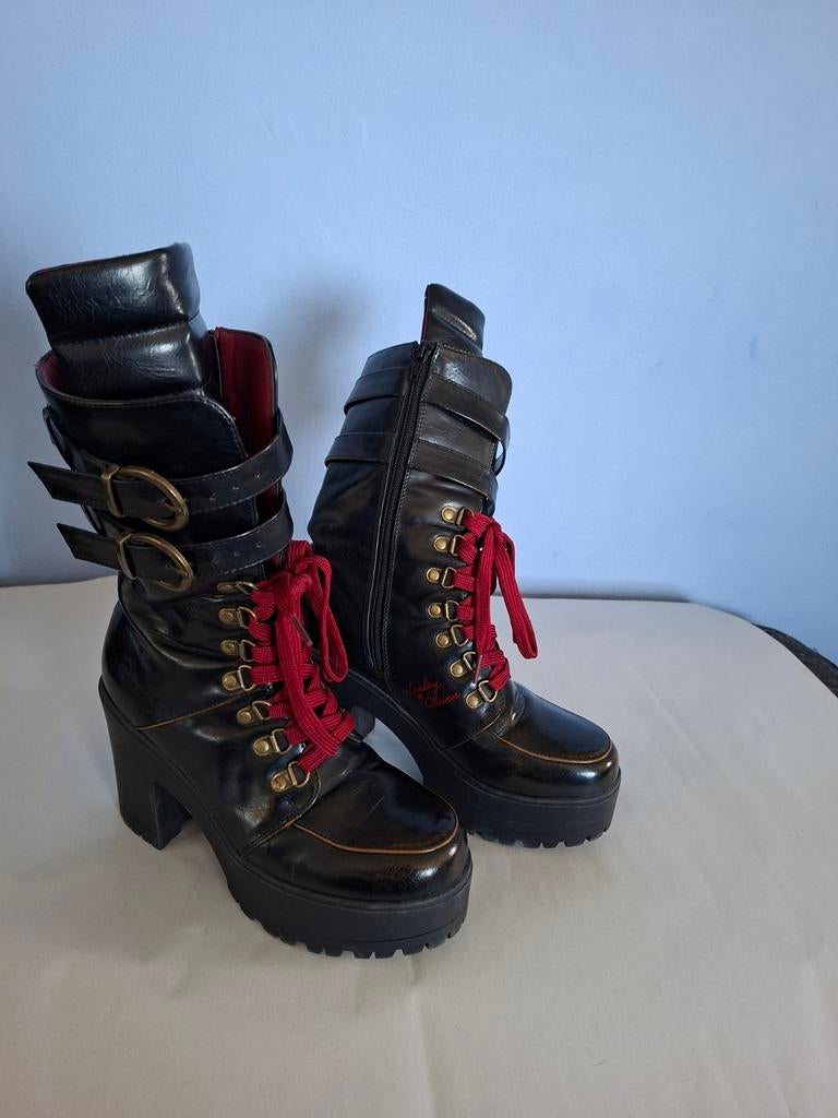 Laarzen Harley Quinn, Jongen of Meisje, Ophalen of Verzenden, EMP, Laarzen