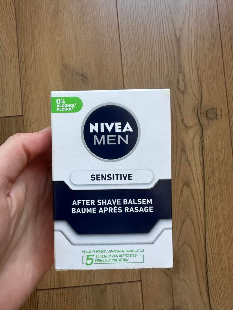 Nivea Men Sensitive After Shave Balsem 100ml, Ophalen of Verzenden, Nieuw, Overige typen