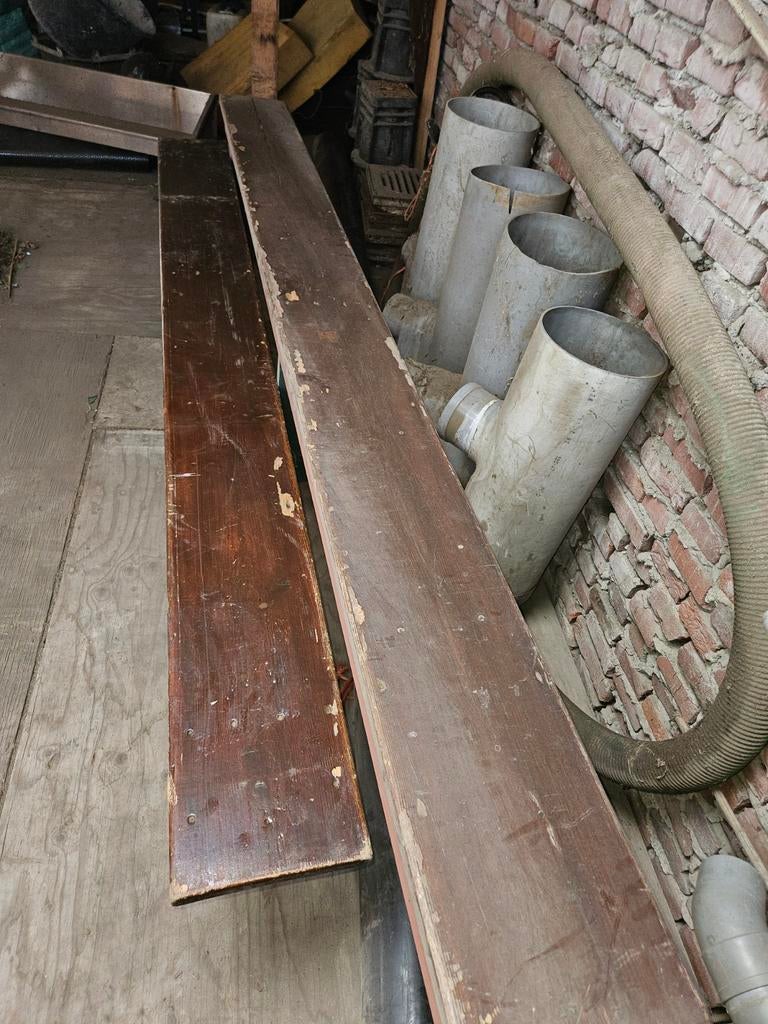 Efteling banken, 4 stuks, 3 meter lang, Ophalen of Verzenden