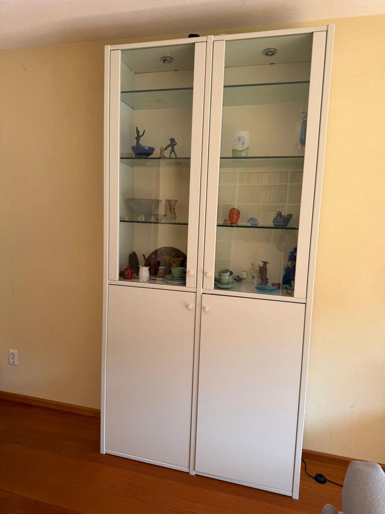 Interlübke Studimo Vitrinekast, Gebruikt, 200 cm of meer, Glas, 25 tot 50 cm