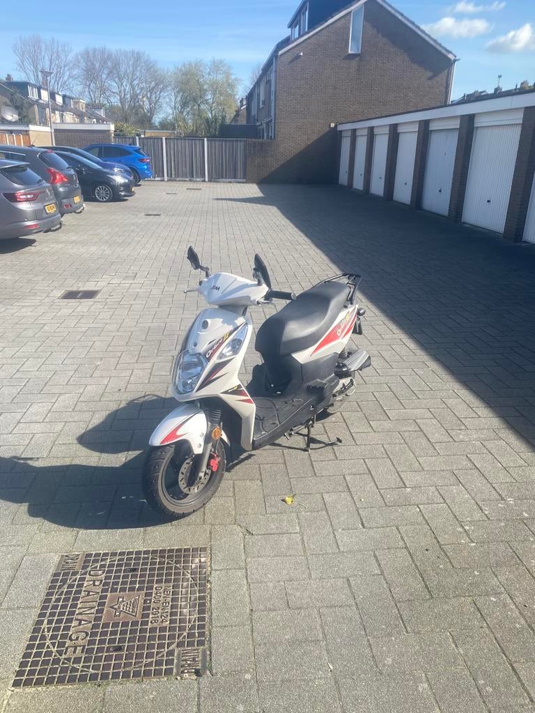 Scooter sym geel kenteken, Ophalen, Gebruikt, Overige modellen, Maximaal 45 km/u