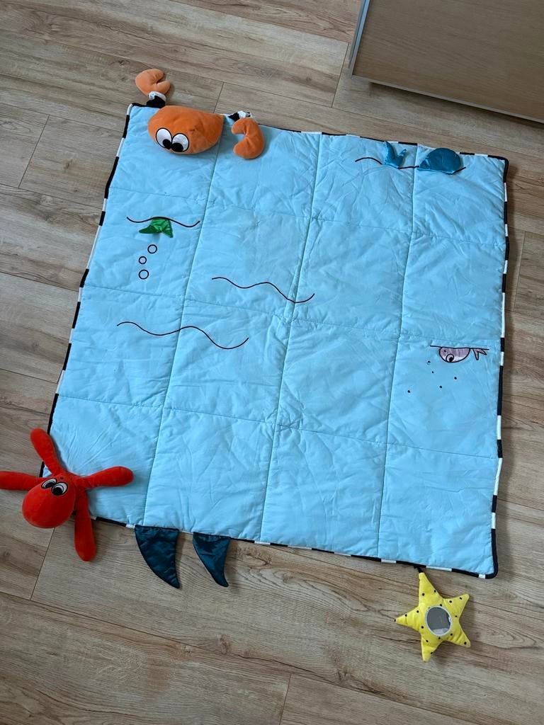 IKEA Speelkleed zee met krab en zeedieren, Ophalen of Verzenden, Gebruikt