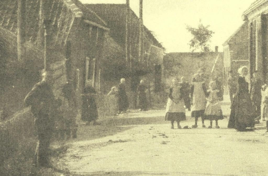 992252 Grafhorst Dorpsweg Voorstraat Nette krt onbeschreven, Ophalen of Verzenden, 1960 tot 1980, Ongelopen, Overijssel