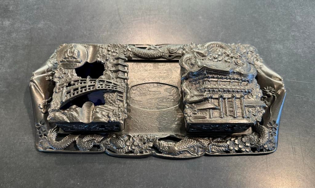 Antiek Chinees Oosters Rookstel - Dragon Style, Antiek en Kunst, Ophalen of Verzenden