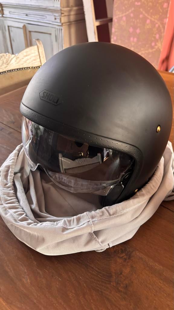 Shoei J.O. Jethelm - Maart 2024 - Z.G.A.N., Motoren, XS, Jethelm, Ophalen of Verzenden, Shoei