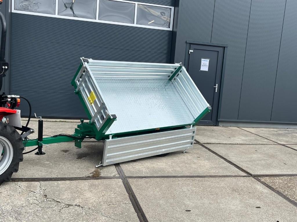 3 Zijdige Kipper 1,5 ton minitractor en 2,5 ton tandemas, Ophalen, Transport