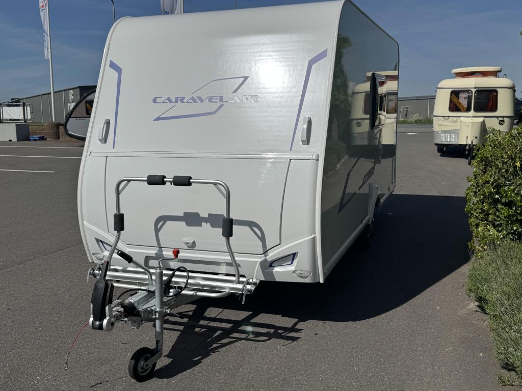 Caravelair Alba 400 Mover,voortent,Nieuwstaat, Caravans en Kamperen, Bedrijf, Treinzit, Caravelair, Dwarsbed