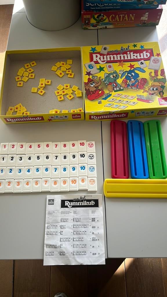 My first rummikub junior, Hobby en Vrije tijd, Gezelschapsspellen | Overige, Ophalen, Zo goed als nieuw