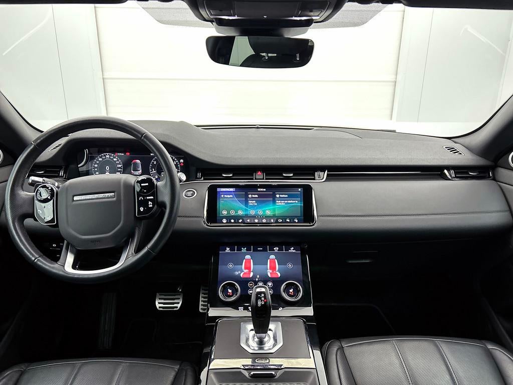 Land Rover Range Rover Evoque 2.0 P200 AWD R-Dynamic HSE( Go, 1800 kg, 4 cilinders, Zwart, Bedrijf