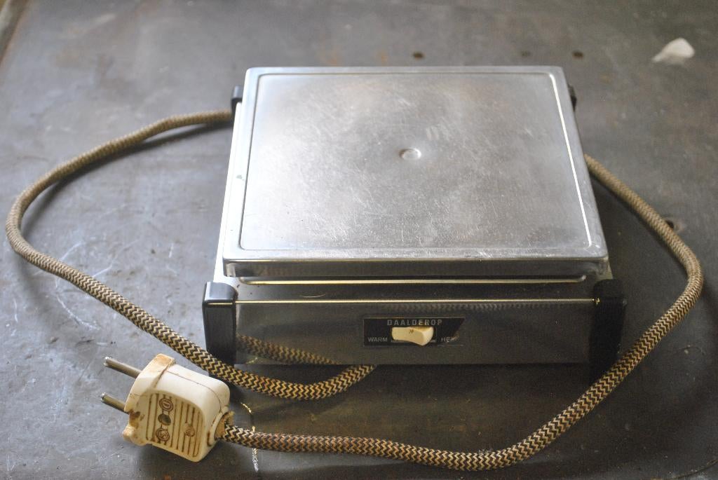 Warmhoudplaatje, vintage, Ophalen of Verzenden, Gebruikt