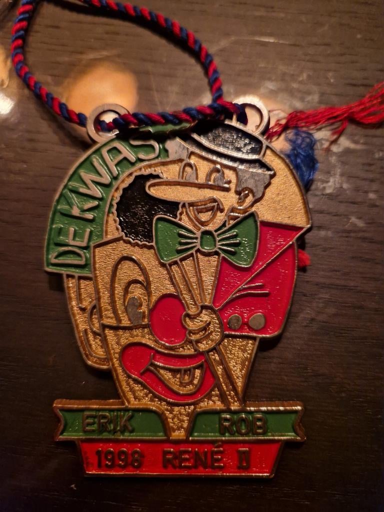 Medaille carnaval venlo, Ophalen of Verzenden, Overige materialen