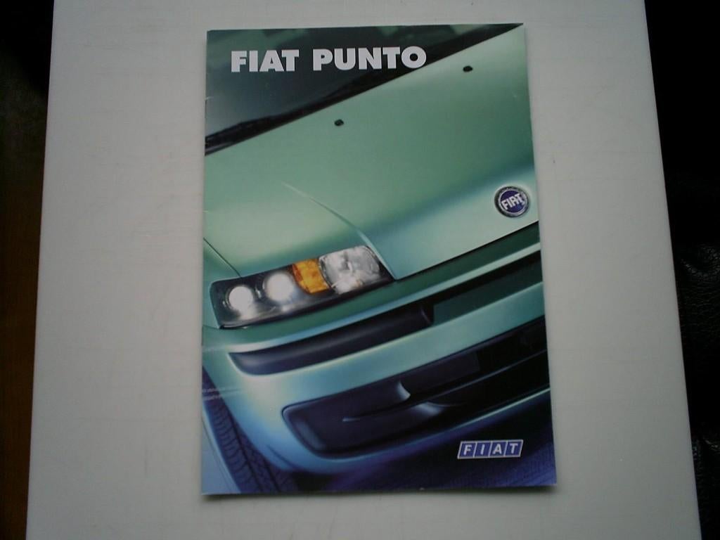 Fiat Punto 1999 16 pag., Boeken, Verzenden, Zo goed als nieuw, Overige merken