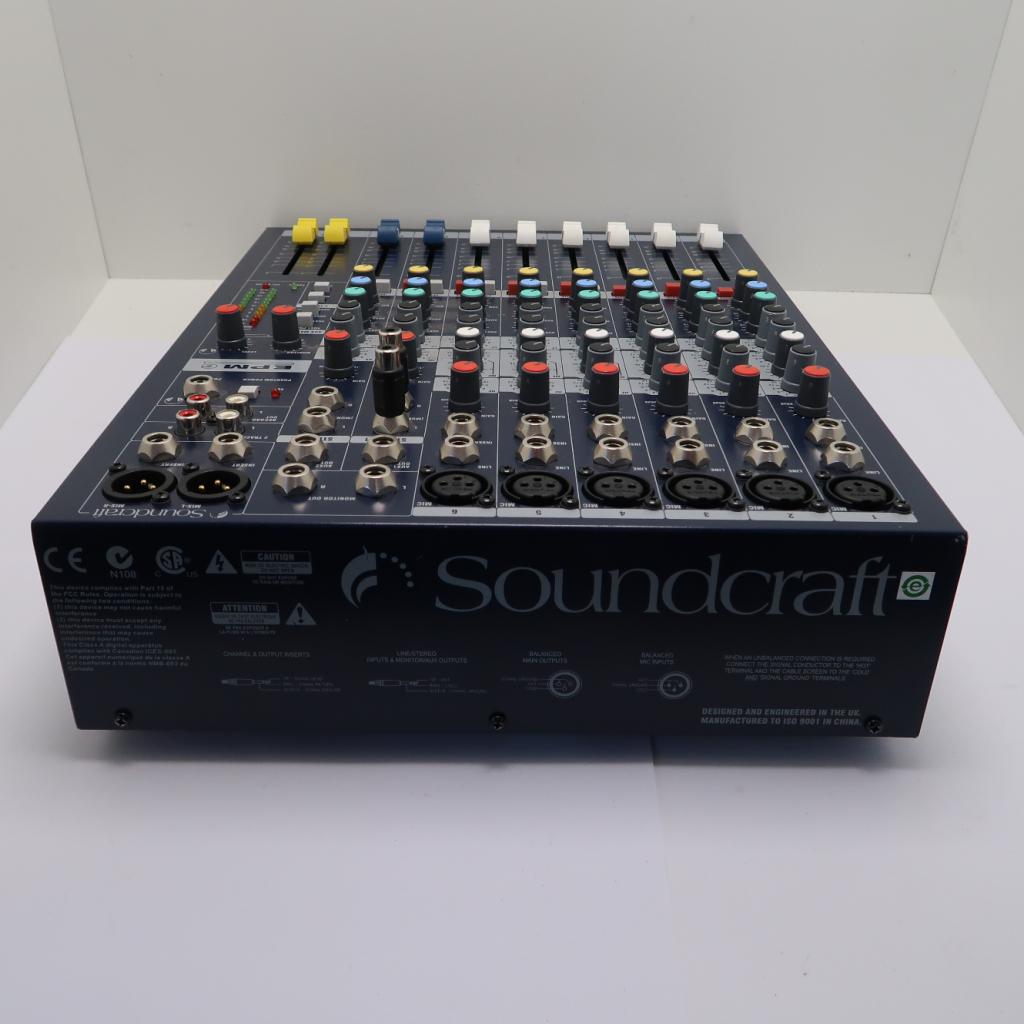 Soundcraft EPM6 Analoge Mixer | in Goede Staat, Niet ingevuld, Zo goed als nieuw, Niet ingevuld, Niet ingevuld