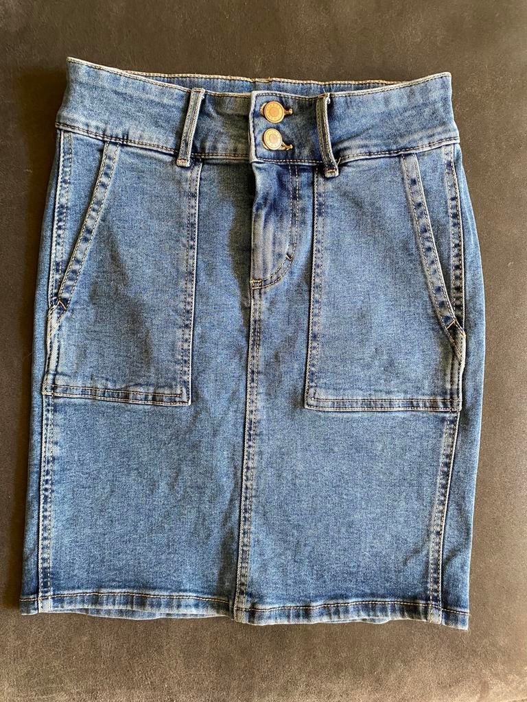 Spijker rok strak maat xs, Kleding | Dames, Blauw, Ophalen of Verzenden, Zo goed als nieuw, Maat 34 (XS) of kleiner