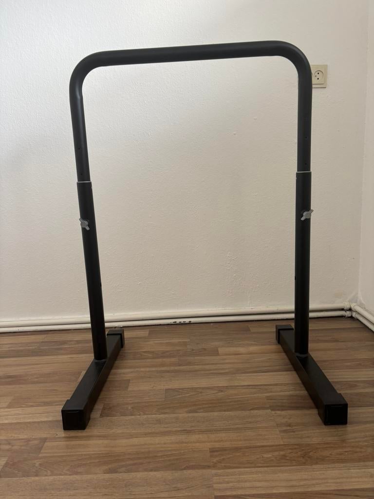 Complete Fitness Set: Dips Bars, Optrekstang, Gewichten & Ba, Ophalen, Gebruikt, Armen, Oprekstang