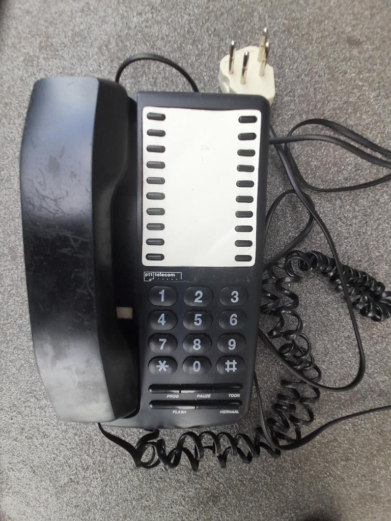 PTT Telecom bordeaux 20 - zwart, Ophalen of Verzenden, Gebruikt