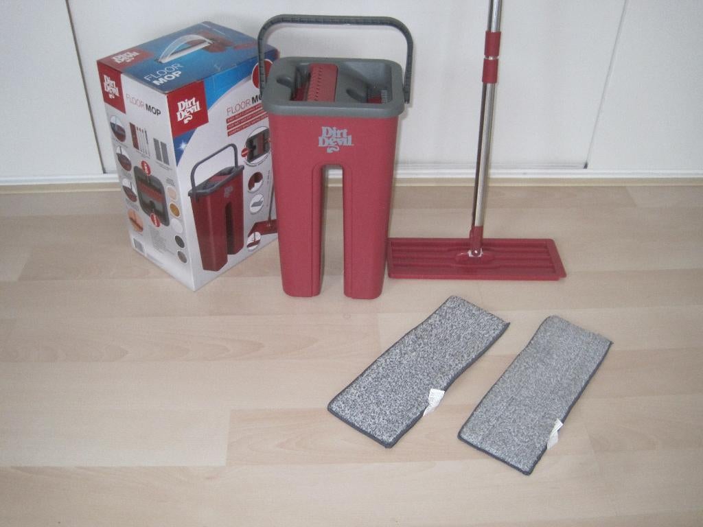 Dirt Devil Vloermop., Ophalen of Verzenden, Zo goed als nieuw, Kunststof, Met handgreep