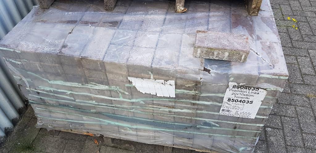 Klinkers Bkk Nieuwe restpartijen 6 en 8 cm te koop, Klinkers, Nieuw, Ophalen of Verzenden, 10 m² of meer