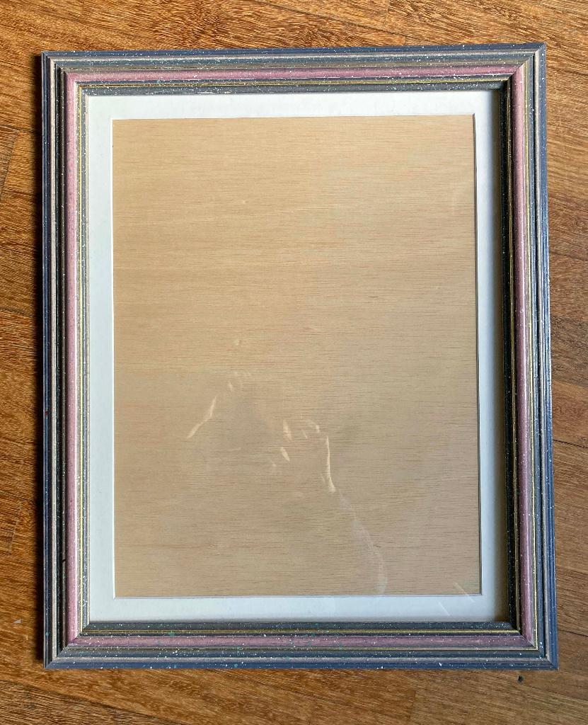 Lijst met binnenmaat: 54,7 x 43 cm, Ophalen, Gebruikt, 50 tot 75 cm, 50 tot 75 cm