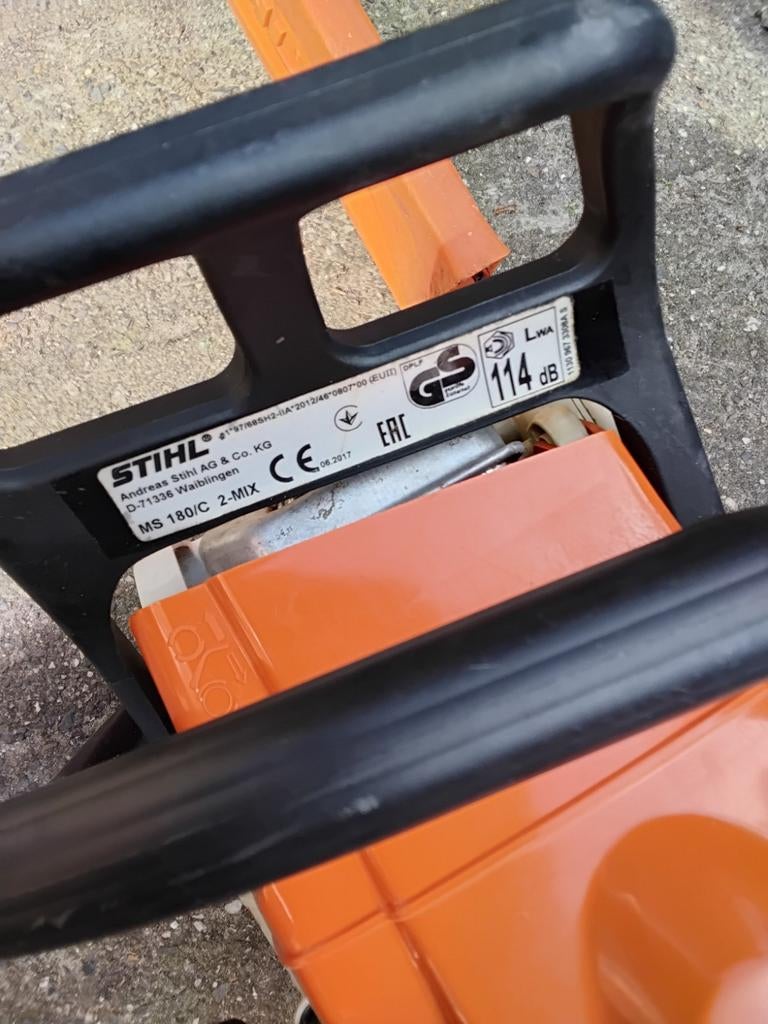 Motor kettingzaag, Tuin en Terras, Ophalen, Benzine