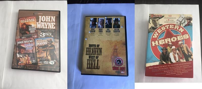 western diverse box set + extra (5 stuks), Alle leeftijden, Ophalen of Verzenden, Zo goed als nieuw