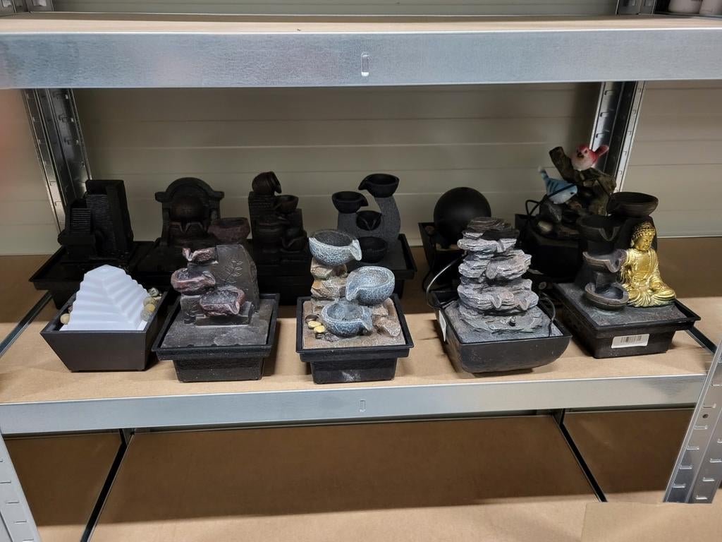 Diverse Waterornamenten en Fonteinen -Gebruikt, Tuin en Terras, Waterpartijen en Fonteinen, Ophalen of Verzenden, Gebruikt