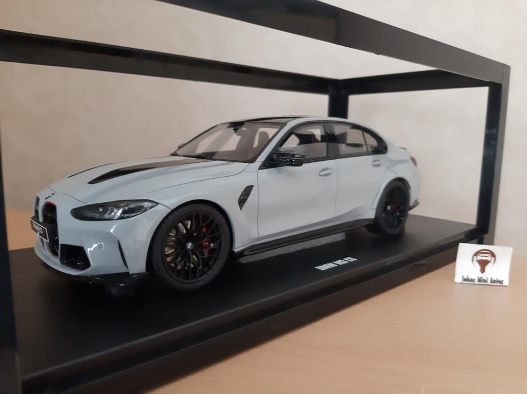 BMW M3 CS M 2024 Brooklyn Grey Metallic van GT Spirit 1:18