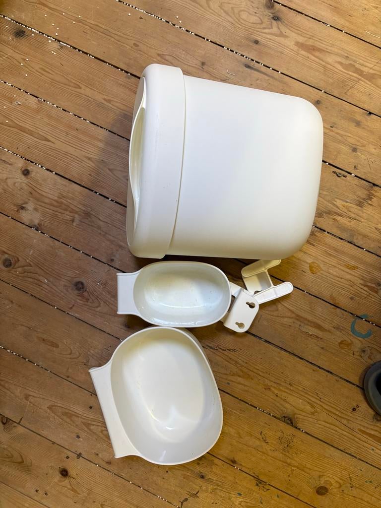 Prullenbak en bakjes voor commode - IKEA, Ophalen, Kunststof, Gebruikt, Minder dan 10 liter