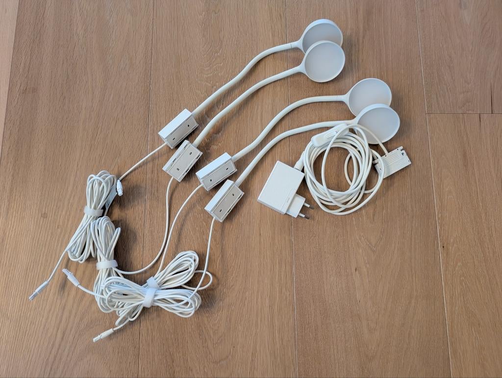 4x Ikea Ytberg kastverlichting met Ansluta driver, Ophalen of Verzenden, Gebruikt