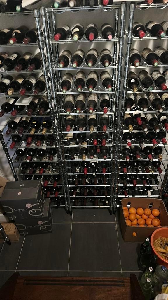 Diverse Franse wijnen jaargangen 1985 en later, Ophalen, Zo goed als nieuw, Frankrijk, Rode wijn