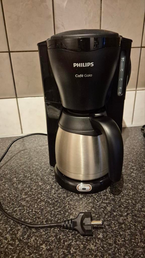 Philips Café Gaia koffiezetapparaat, Witgoed en Apparatuur, Koffiezetapparaten, Ophalen, Gebruikt, Koffiemachine, Gemalen koffie