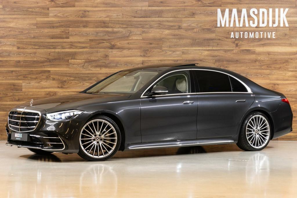 Mercedes S-klasse 500 4MATIC AMG|Massage|HUD|Schermen|Pano|, Gebruikt, Euro 6, 438 pk, Vierwielaandrijving