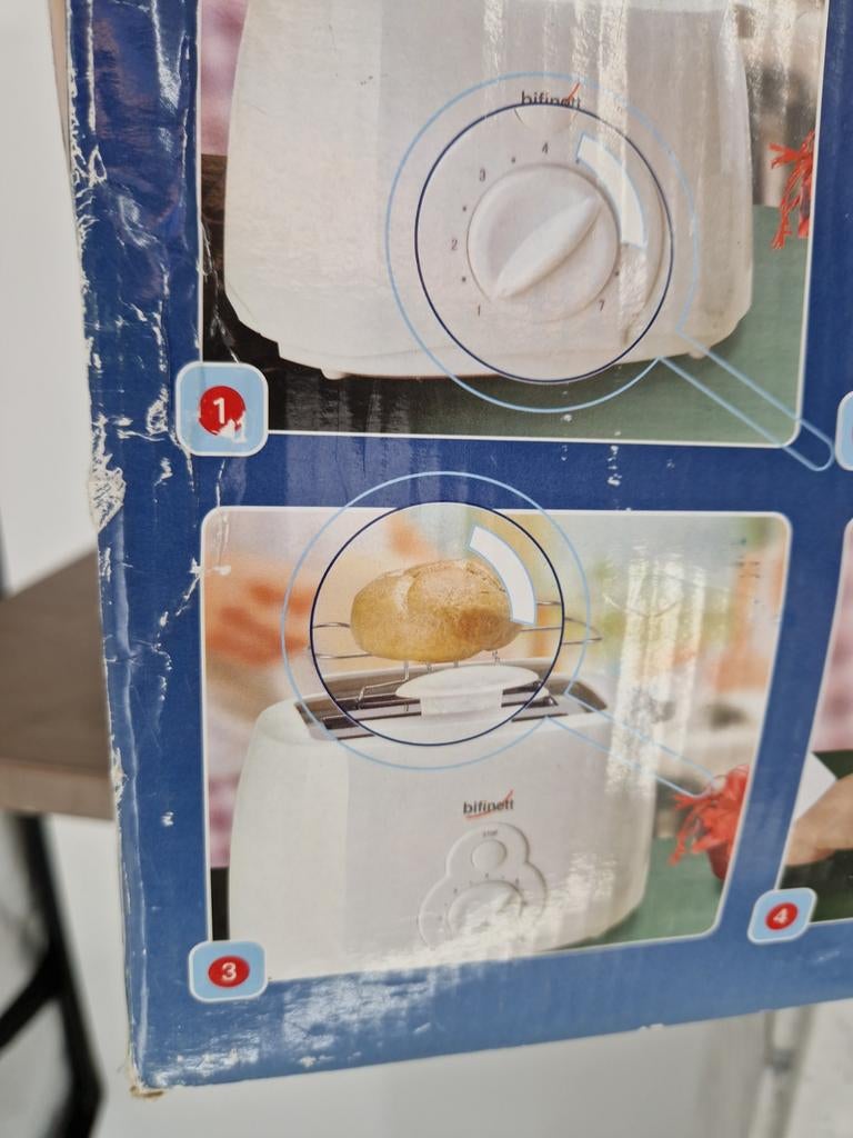 Bifinett Broodrooster | 2 Sleuven | Met Broodjesrek, Ophalen of Verzenden, Nvt, Nvt, N t